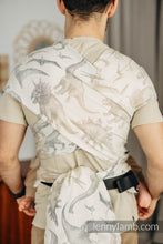 Laden Sie das Bild in den Galerie-Viewer, LennyHybrid Half Buckle Carrier - JURASSIC PARK - ICE DESERT - 100% bomull - Standard