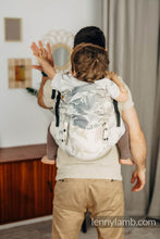 Ladda upp bild till gallerivisning, Lenny Buckle Onbuhimo PRO Carrier - JURASSIC PARK - ICE DESERT - 100% bomull - Preschool