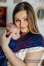 Ladda upp bild till gallerivisning, LennyHybrid Half Buckle Carrier - WILD WINE - BOUQUET - 100% bomull,  Standard