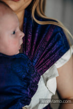 Ladda upp bild till gallerivisning, LennyHybrid Half Buckle Carrier - WILD WINE - BOUQUET - 100% bomull,  Standard