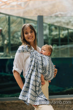 Laden Sie das Bild in den Galerie-Viewer, Lenny Lamb Ringsjal - CATKIN - WILLOW - 100% bambu viskos