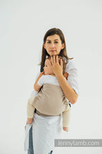 Laden Sie das Bild in den Galerie-Viewer, LennyHip Carrier - PEANUT BUTTER - 100% bomull