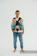 Load image into Gallery viewer, HYR! - LennyHip/LennyTwin Carrier - LITTLE HERRINGBONE OMBRE GREEN