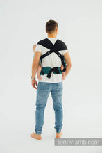 Load image into Gallery viewer, HYR! - LennyHip/LennyTwin Carrier - LITTLE HERRINGBONE OMBRE GREEN