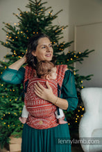 Load image into Gallery viewer, LennyLight Carrier - PEACOCK'S TAIL - HOLIDAY - 100% cotton