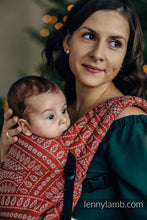 Load image into Gallery viewer, LennyLight Carrier - PEACOCK'S TAIL - HOLIDAY - 100% cotton