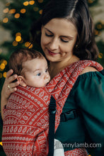 Load image into Gallery viewer, LennyLight Carrier - PEACOCK'S TAIL - HOLIDAY - 100% cotton