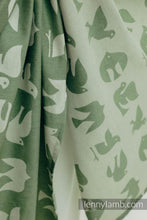 Laden Sie das Bild in den Galerie-Viewer, Lenny Lamb Woven Baby Tragetuch – BIRDY - FLY HIGH – 80% Baumwolle, 20% lyocell