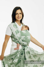 Laden Sie das Bild in den Galerie-Viewer, Lenny Lamb Woven Baby Tragetuch – BIRDY - FLY HIGH – 80% Baumwolle, 20% lyocell
