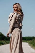 Load image into Gallery viewer, Flip Baby Carrier - Heart2Heart Cream - 100% organic cotton