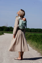 Load image into Gallery viewer, Onbu Baby Carrier - Heart2Heart Mint - 100% organic cotton