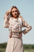 Load image into Gallery viewer, TaiTai Baby Carrier - Heart2Heart Cream - 100% organic cotton