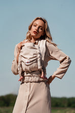 Load image into Gallery viewer, TaiTai Baby Carrier - Heart2Heart Cream - 100% organic cotton