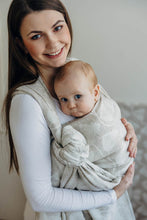 Ladda upp bild till gallerivisning, Lenny Lamb Woven Baby Wrap/Vävd sjal - VIRIDIFLORA - CONNECT - 50% bomull, 25% hampa, 25% lyocell