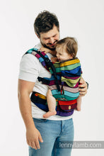 Load image into Gallery viewer, LennyUpGrade PRO Carrier - CAROUSEL OF COLORS - 100% cotton