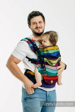 Load image into Gallery viewer, LennyUpGrade PRO Carrier - CAROUSEL OF COLORS - 100% cotton
