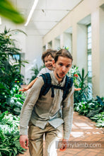 Laden Sie das Bild in den Galerie-Viewer, Onbuhimo PRO Carrier - ZEBRA - SAVANNA - 63% Baumwolle, 37% Merinowolle