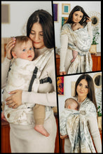 Laden Sie das Bild in den Galerie-Viewer, Nystart kit - Bärsele/Vävd sjal/Ringsjal - Jurassic Park - Ice Desert