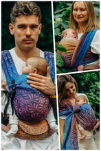 Load image into Gallery viewer, Starter kit - Baby carrier/Woven wrap/Ring sling - Jurassic Park - Ice Desert