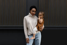 Load image into Gallery viewer, Sweet Mama breastfeeding polo shirt beige