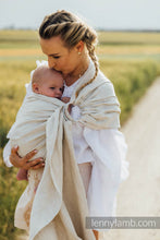 Laden Sie das Bild in den Galerie-Viewer, Lenny Lamb Ringsling - ARROW - WHISPER - 100% Leinen