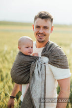 Laden Sie das Bild in den Galerie-Viewer, Lenny Lamb Ringsling - ARROW - WOOD - 100% Leinen