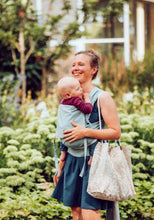 Load image into Gallery viewer, LELIBA Wrap Up Baby Carrier - Kalliat - 100% Organic Cotton