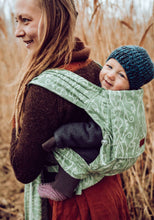 Laden Sie das Bild in den Galerie-Viewer, LELIBA Wrap Up Babytrage – Ramus Clea – 100 % Bio-Baumwolle
