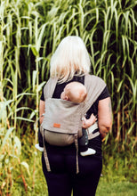 Laden Sie das Bild in den Galerie-Viewer, LELIBA Wrap Up Babytrage – Sepia – 100 % Bio-Baumwolle
