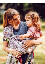Laden Sie das Bild in den Galerie-Viewer, LELIBA Ring Sling – Bungi Rubus – 100 % Bio-Baumwolle