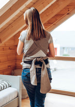 Ladda upp bild till gallerivisning, LELIBA Tai bärsele - Sepia - 100% ekologisk bomull