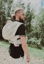 Load image into Gallery viewer, LELIBA Woven Baby Wrap - Bungi linen - 50% organic cotton, 50% linen