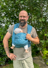 Ladda upp bild till gallerivisning, LELIBA Woven Baby Wrap/Vävd sjal - Bungi Coralie - 100% ekologisk bomull