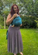 Ladda upp bild till gallerivisning, LELIBA Woven Baby Wrap/Vävd sjal - Bungi Coralie - 100% ekologisk bomull