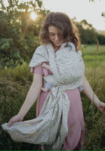 Load image into Gallery viewer, LELIBA Woven Baby Wrap - Bungi linen - 50% organic cotton, 50% linen