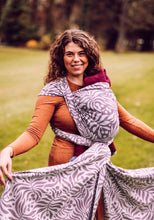 Load image into Gallery viewer, LELIBA Woven Baby Wrap - Ramus Rubus - 100% organic cotton
