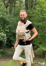 Laden Sie das Bild in den Galerie-Viewer, LELIBA Wrap Up Babytrage – Gobi – 100 % Bio-Baumwolle