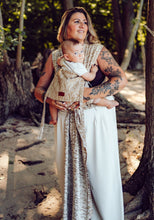 Laden Sie das Bild in den Galerie-Viewer, LELIBA Wrap Up Babytrage – Ramus Rega – 100 % Bio-Baumwolle