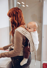 Load image into Gallery viewer, LELIBA Tai Baby Carrier - Bungi Linen - 50% organic cotton, 50% linen