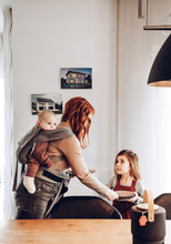 Ladda upp bild till gallerivisning, LELIBA Tai bärsele - Grafit - 100% ekologisk bomull