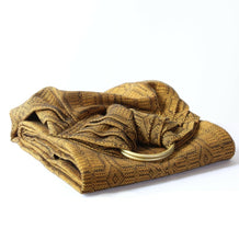 Load image into Gallery viewer, Vanamo Ring Sling - Kide Auringonkukka - 25% linen, 75% organic cotton