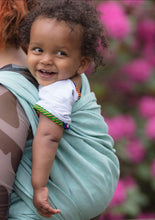 Load image into Gallery viewer, Vanamo Woven Wrap - Kide Minttu - 65% linen, 35% organic cotton