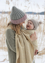 Laden Sie das Bild in den Galerie-Viewer, Vanamo Ringsjal - Kide Ambra - 40% ekologisk bomull, 30% linne, 30% merinoull