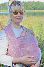 Ladda upp bild till gallerivisning, Vanamo Woven Wrap/Vävd sjal - Kide Karkki - 55% ekologisk bomull, 30% linne, 5% kapok