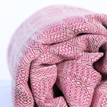 Ladda upp bild till gallerivisning, Vanamo Woven Wrap/Vävd sjal - Kide Karkki - 55% ekologisk bomull, 30% linne, 5% kapok