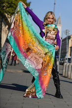 Load image into Gallery viewer, WrapStar Baby Carrier - Rainbow Medusa - 50% organic cotton, 50% bamboo viscose