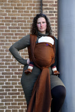 Laden Sie das Bild in den Galerie-Viewer, Yaro ringsjal - Waffles Black Bronze Ring Sling - 100% bomull