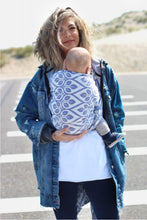 Load image into Gallery viewer, Yaro ring sling - La Vita Dark Blue Ring Sling - 100% cotton