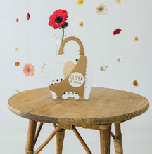 Laden Sie das Bild in den Galerie-Viewer, Oliver the Elephant - wooden Montessori lacing toy