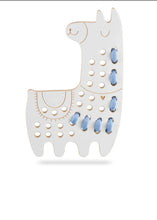 Laden Sie das Bild in den Galerie-Viewer, Lilly the Lama - wooden Montessori lacing toy